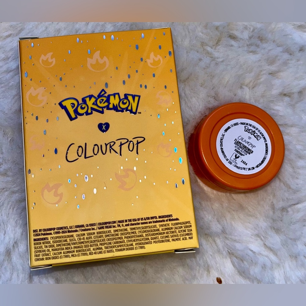 Colourpop x Pokémon Super Shock Shadow “Flamethrower” - Picture 2 of 2